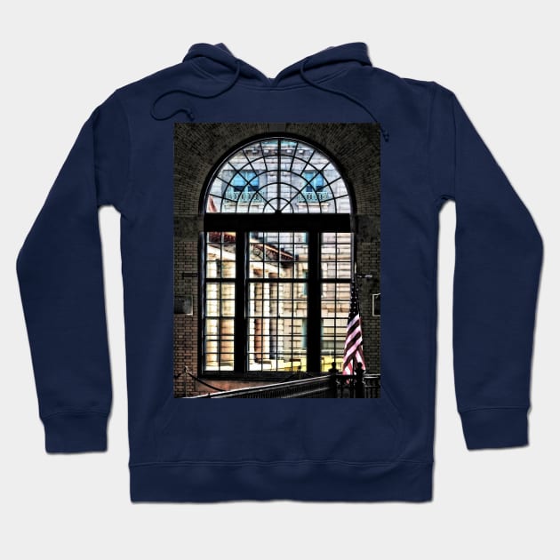 US Naval Academy - View From Dahlgren Hall Hoodie by SusanSavad